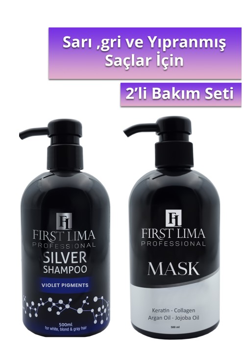 Turunculaşma Karşıtı Silver (mor Şampuan) & Yoğun Bakım Maskesi