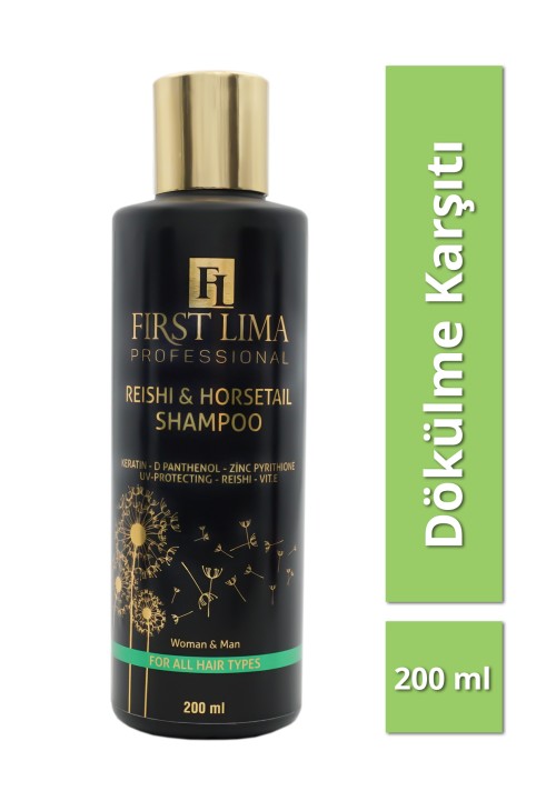 First Lima Reishi & Horsetail Şampuan Dökülme Önleyici Ve Uzama Desteği 200ml