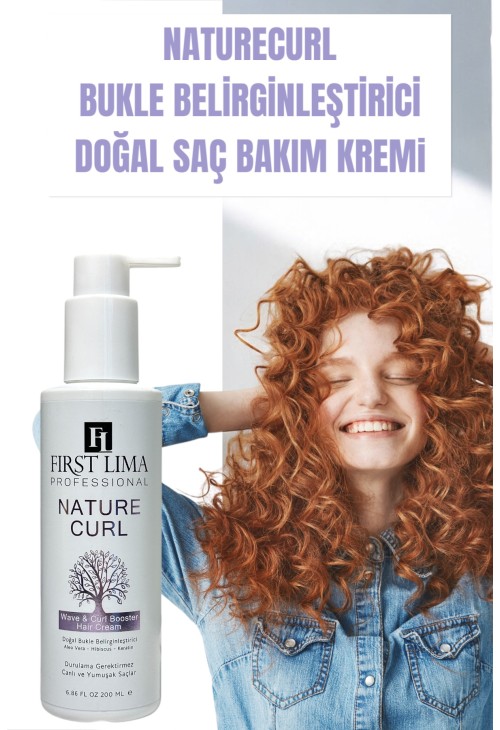 Kıvırcık & Dalgalı Saçlar İçin Doğal Bukle Belirginleştirici Durulanmayan Krem 200 Ml