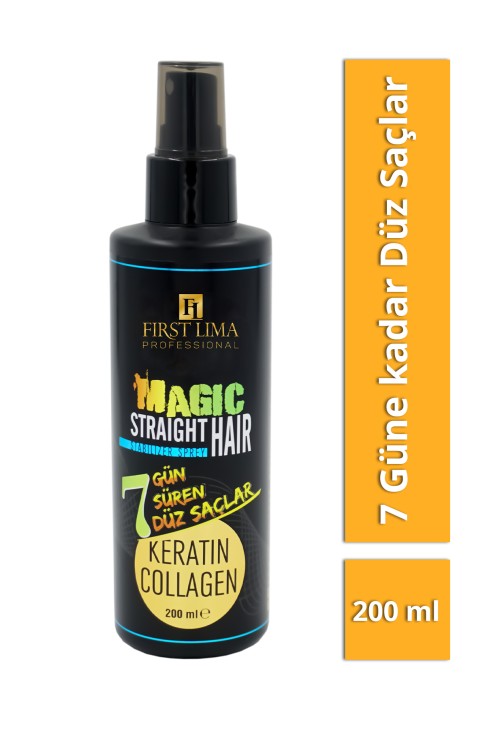 7 Güne Kadar Etkili Saç Düzleştirici Spray - Magic Straight Hair