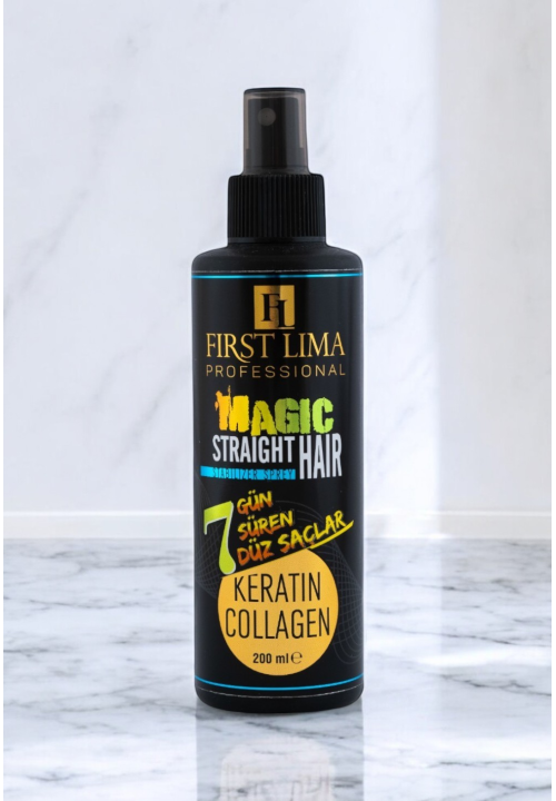 7 Güne Kadar Etkili Saç Düzleştirici Spray - Magic Straight Hair 