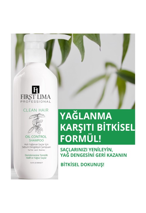 Yağlanma Karşıtı Sebum Dengeleyici Bitkisel Şampuan