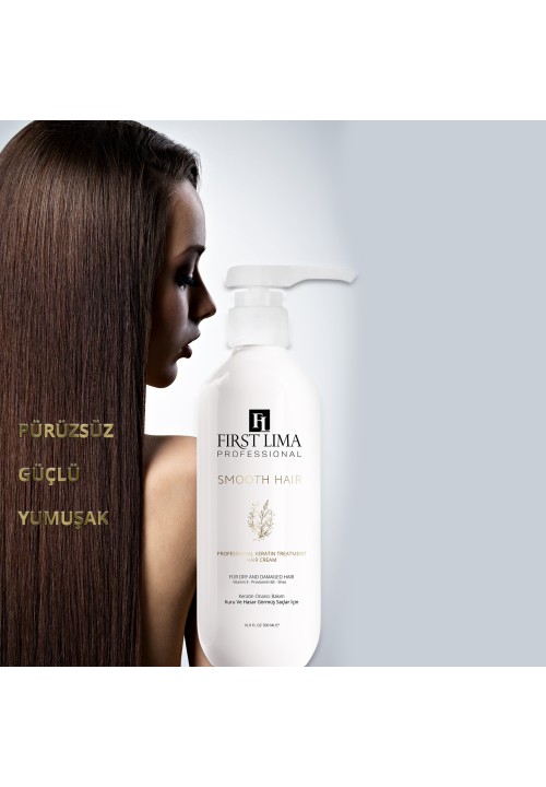 Smooth Hair Yoğun Nemlendirici Keratin Şok Bakım Kremi 